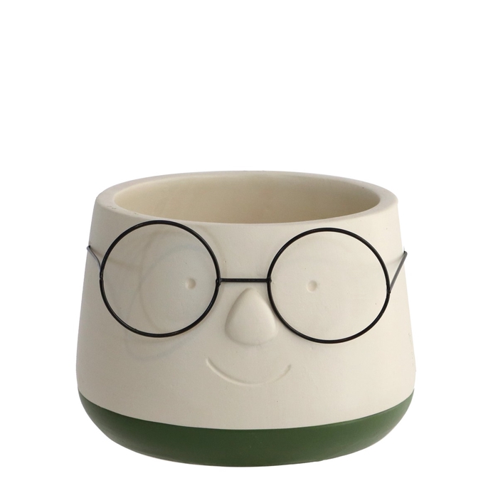 <h4>Ceramics Pot glasses d16*11.5cm</h4>