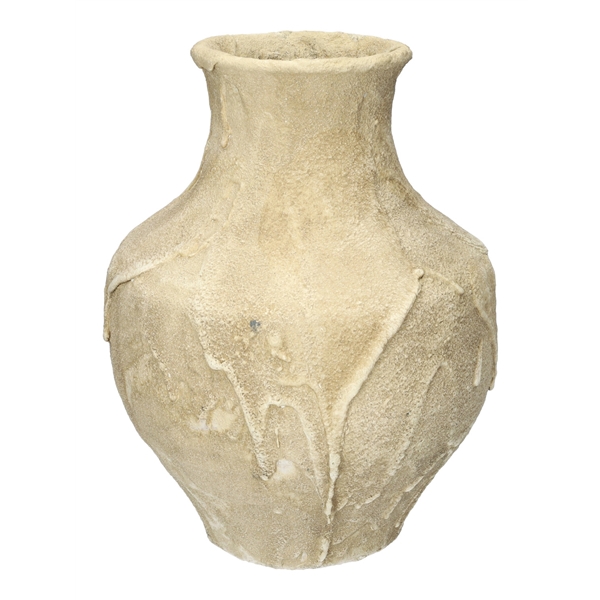 <h4>Vase Elvine d10.5\\18.5xh25 beige</h4>