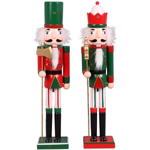 Dec Wooden Nuttcracker Classic 36cm