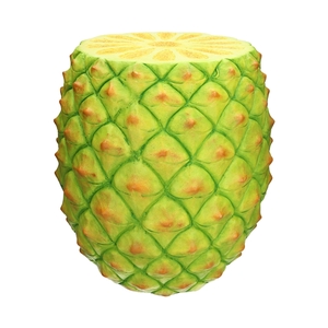 Side table Pineapple d31\\41xh43 yellow