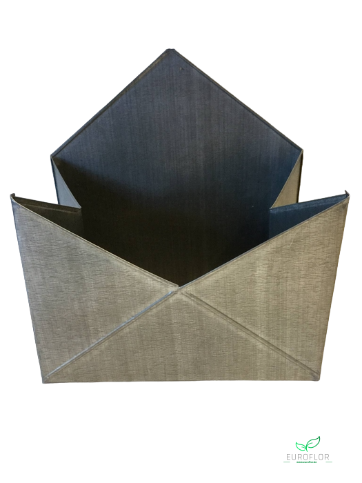 METAL ENVELOPPE TITANIUMLOOK SQUARE *opruiming*