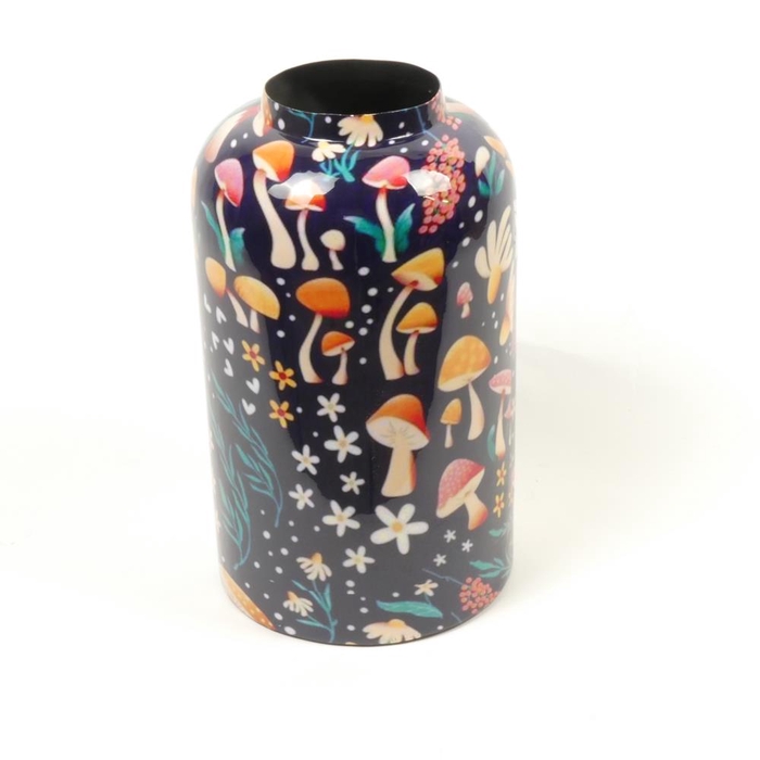 <h4>Vase Metal Multicolor Mushroom</h4>