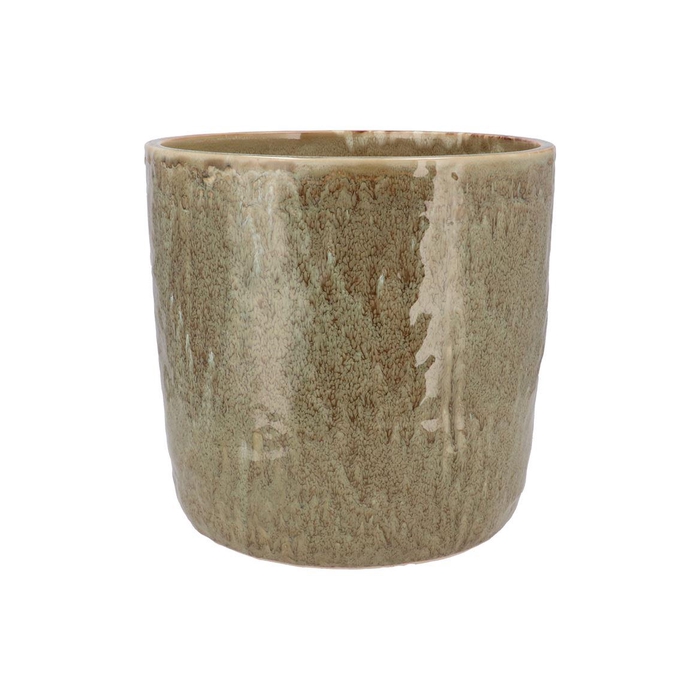 <h4>Iron Stone Sand Glazed Pot 30x28cm</h4>