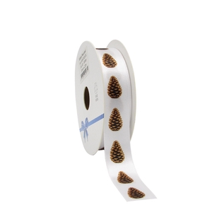 Herfst Lint Pine cones 23mm 20m