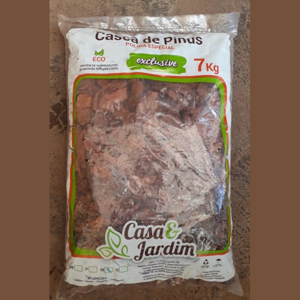 <h4>CASCA DE PINUS POLIDA MD 1 KG</h4>