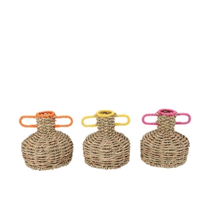 Ginny Seagrass Colorful Vase Neck Ears 15x16cm