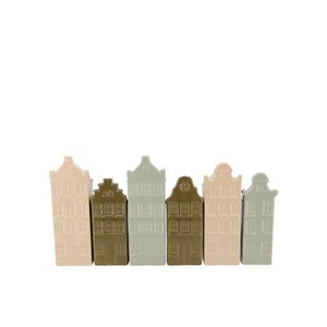 A'dam Houses Canal Vase So Natural Mix Ass 5x4x14c