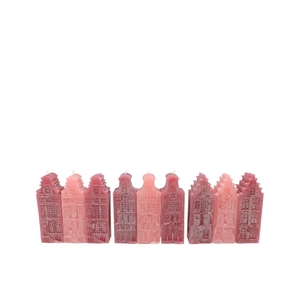 Amsterdam House Sweets Pink Mix Candle 6x6x16cm