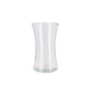 Glass Vase Diabolo 25x14cm