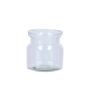 Glass Milk Bottle Roca Clear 13x13cm