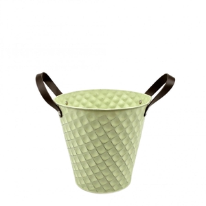 Zink Squared pot d18.5*18cm