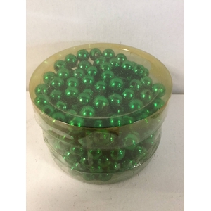 PARELS DONKERGROEN 75GR 5mm