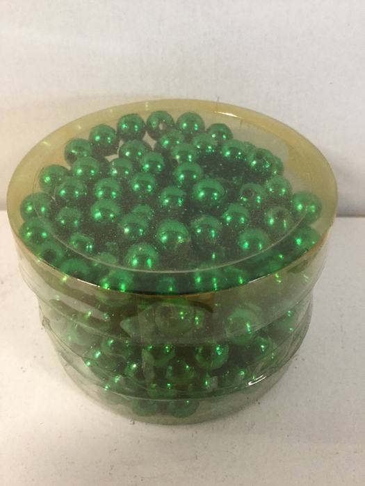 PARELS DONKERGROEN 75GR 5mm