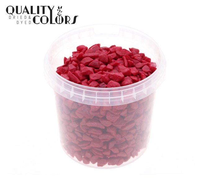 Rocks 1 ltr bucket Cerise