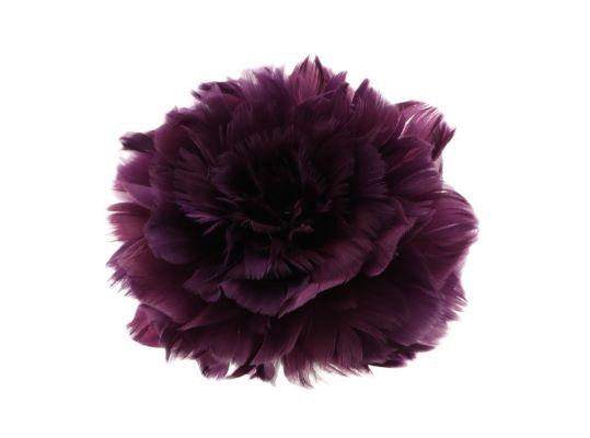 Feather Rose Clip H8D11