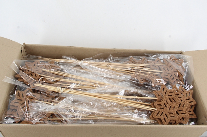 <h4>Stick Snowflake Mulch 11cm</h4>