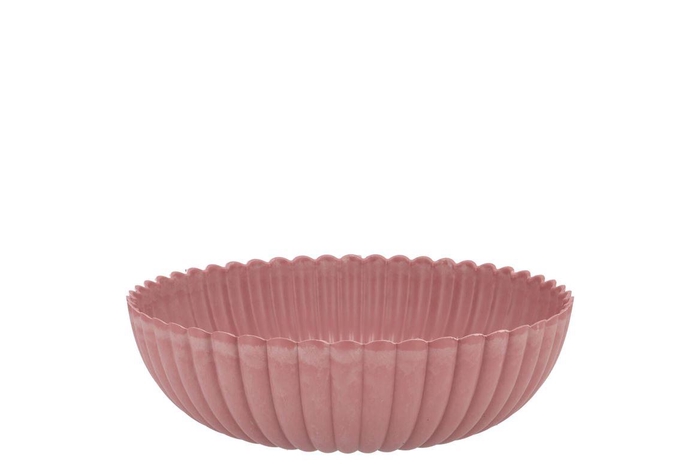 Melamine Lisa Pink Bowl 20x20x8cm