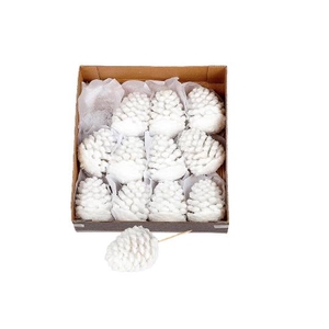 Pinecone Wax Snow L6W6H9D6