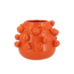 Fruit Mandarin Orange Pot 24x19cm Nm