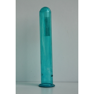 GLASBUISJE TURQUOISE 10CM