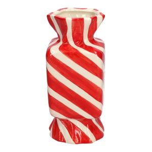 DF11-666581300 - Vase Candy 9x9x20 red