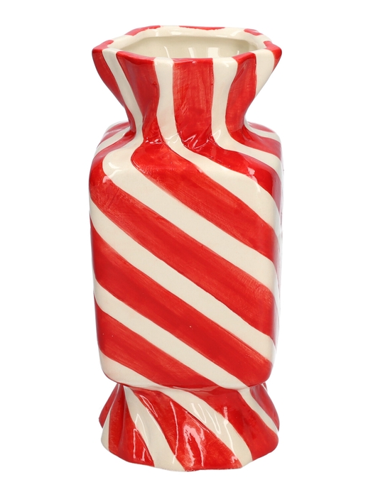 <h4>DF11-666581300 - Vase Candy 9x9x20 red</h4>