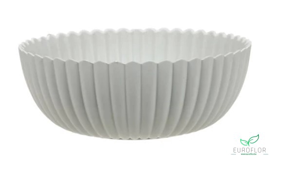 MELAMINE BOWL GREY D20X7,5