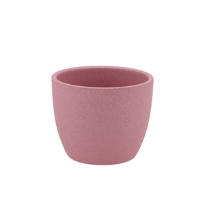 Ceramic Pink Rose Pot 8cm