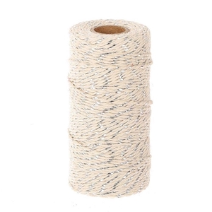 Draad Cotton cord 2mm 100m