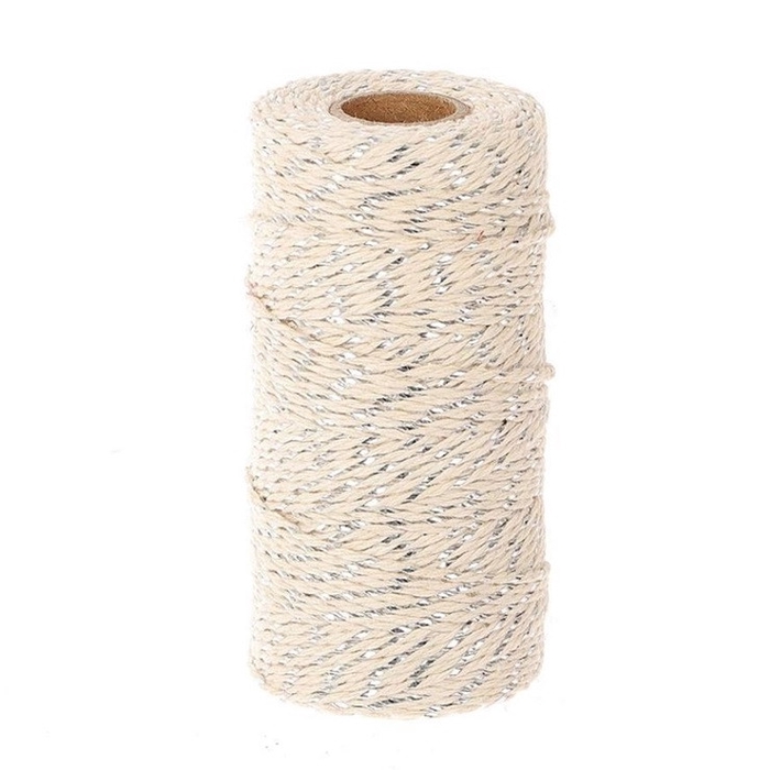 Cotton cord 2mm 100m