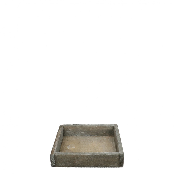 Hout Tray 14*14*3cm
