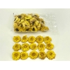 Dried Dahlia Heads Yellow Bag (50-60 Heads)