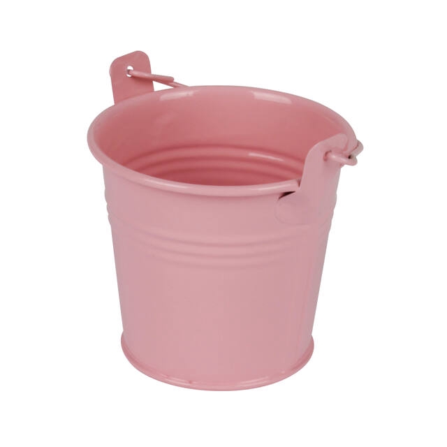 <h4>Bucket Sevilla zinc 8.2xH7.2cm - ES7 pink gloss</h4>