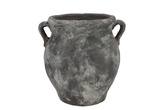 <h4>Gamla Grey Jug Ears Flared 20x19x21cm</h4>