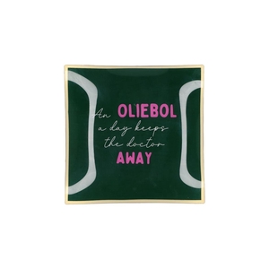 Plate Square Oliebol Away 18x18x2cm