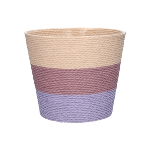 DF06-720226067 - Basket Riley1 Trio d15.3xh13 salmon/lilac/lavender