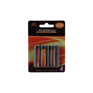 Floristry Battery Alkaline Aa P/4 Pieces