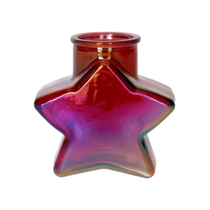 DF02-667177100 - Bottle Sterre 11x6.2x10.7 red+pearl
