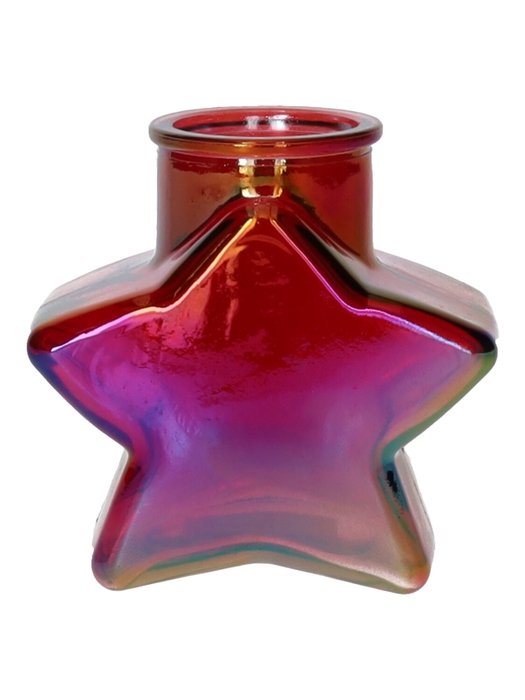 <h4>DF02-667177100 - Bottle Sterre 11x6.2x10.7 red+pearl</h4>