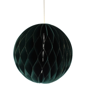 DF12-PH-10275 - Paper ball 30cm green/gold