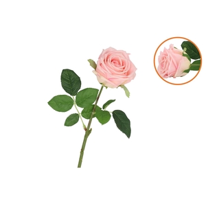 Silk Rose Cream Real Touch 43cm