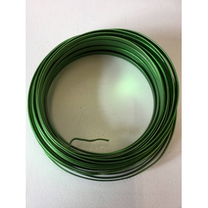 ALUMINIUM WIRE PLAT GROEN 12M