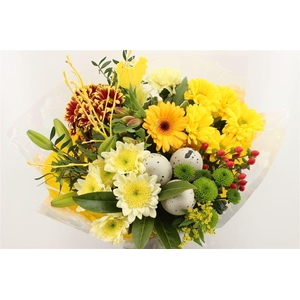 Boeket Bied Geel Pasen