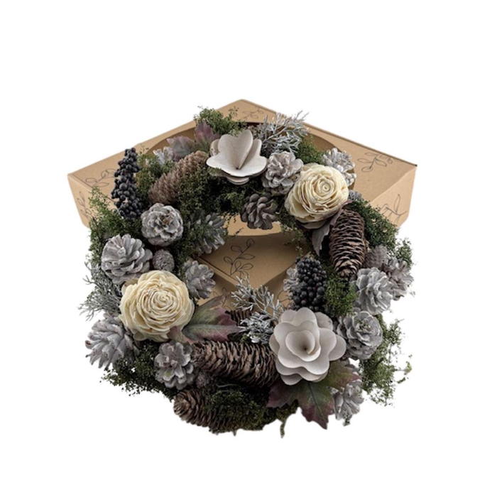 <h4>Krans In Showbox White 35cm</h4>