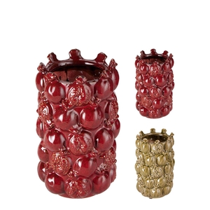 Autumn Ceramics Pom vase d15*23cm