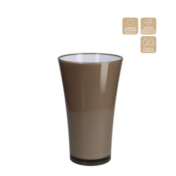 <h4>Plastic Vase Fizzy d16*27cm</h4>