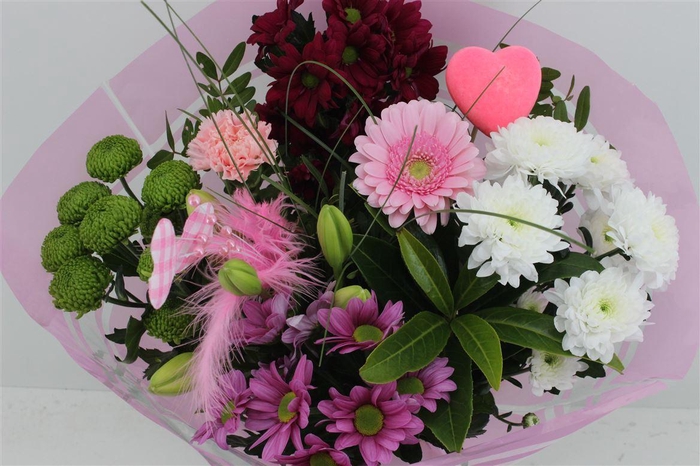 <h4>Boeket Supra Roze (mother's Day)</h4>