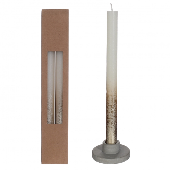 <h4>Candle Gold spray d2.1*25cm x2</h4>