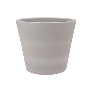 Vinci Matt Grey Container Pot 34x28cm