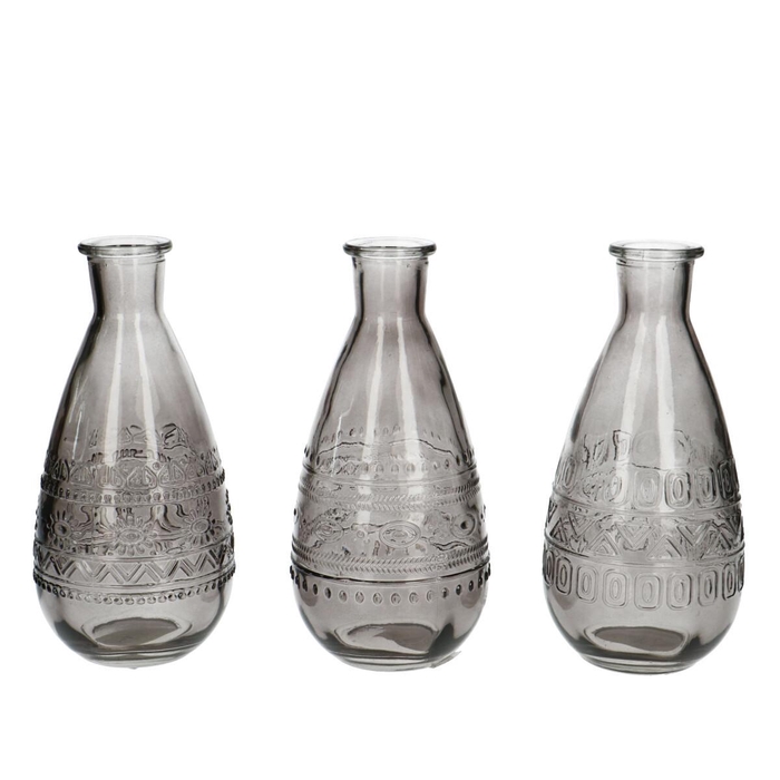 <h4>Glass Bottle Rome d07.5*16cm</h4>
